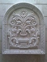 Marbre blanc, designs et articles de sculpture modernes pour villa de luxe intérieure, imperméables et de fabrication exquise