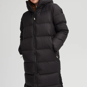 Chaquetas acolchadas largas para mujer de tendencia superior/Chaquetas acolchadas largas hechas con tela de poliéster 100% de ajuste cómodo para mujer - Product Image 5