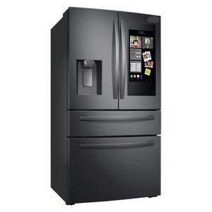 Negro de alta calidad de venta rápida 28 Cu. Refrigerador de 4 Puertas Francesas con Pantalla Táctil Family Hub de 21.5 Pulgadas, Acero Inoxidable - Product Image 2