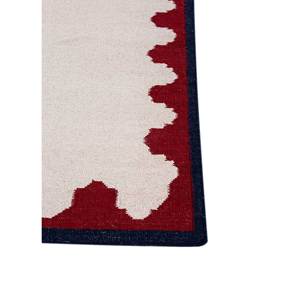 พรมขนสัตว์ทอลายเรียบ Alhambra Ivory ลายเรขาคณิตขนาดใหญ่ สำหรับห้องนั่งเล่น ห้องโถง ทางเข้าบ้าน-ADWL-13200 - Product Image 4