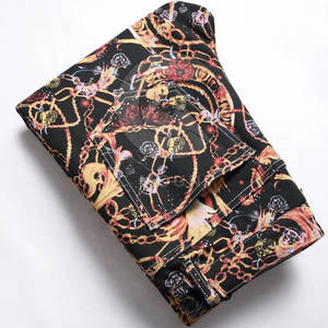 Pantalones Vaqueros Estampados para Hombre, Vaqueros Modernos, Ropa de Calle, Moda Casual, Uso Diario, Estilo Moderno, Atuendo Elegante - Product Image 4