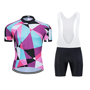 Nouvelle Collection d'uniforme de cyclisme à manches courtes pour hommes - Product Image 1
