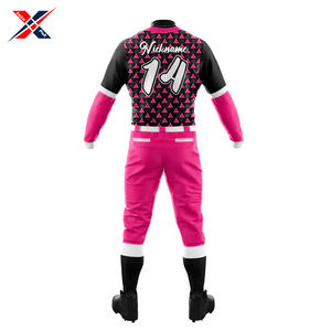 Nouvelle arrivée 2025, uniforme de baseball professionnel personnalisé avec logo imprimé, imperméable, respirant, 100% polyester - Product Image 5