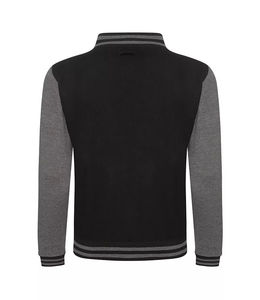 Chaquetas universitarias de invierno para niños y adultos, chaqueta Bomber con letras, Mangas de cuero, soporte, venta al por mayor, chaqueta de béisbol en blanco para hombres - Product Image 2