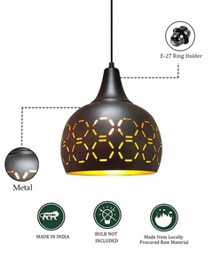 Lámpara colgante de metal moderna, accesorio de iluminación empotrada, lámpara de techo, luz colgante para comedor - Product Image 4