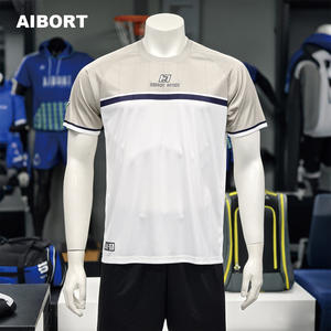 Aibort para Conjuntos <span class=keywords><strong>de</strong></span> Ropa Deportiva <span class=keywords><strong>de</strong></span> <span class=keywords><strong>Fútbol</strong></span> <span class=keywords><strong>de</strong></span> Alta Elasticidad, Personalizados, Cómodos y Enfocados en el Entrenamiento, Servicio OEM, Verano-Otoño, Unisex - Product Image 1
