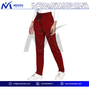 Stylish Women's Mid-Waist Slim Fit Breathable Joggers Fleece for Running Yoga Gym Everyday Comfort High-Waist Activewear Pants - Product Image 4