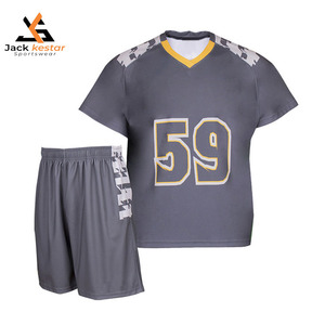 Uniforme de lacrosse de haute qualité, respirant et absorbant l'humidité, performance et style, vêtements de sport d'équipe de football, personnalisable, sublimé - Product Image 1