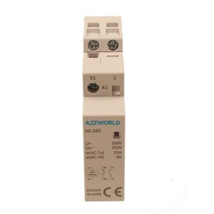 AC contattore modulare 2P 1M 1NO + 1NC 25A AC 230V IP20 IEC61095/HC-225 IEC60947-4-1 - Product Image 2