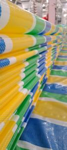 Tissu de bâche uni très demandé pour la sécurisation du transit des revêtements de cargaison de couverture de charge de camion-disponible en vrac - Product Image 3