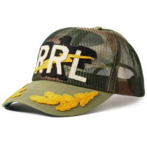 Gorras Trucker para Hombre, Gorras Curvas, Sublimación Personalizada, Camuflaje, Gorra Trucker de Espuma Negra Lisa - Product Image 4