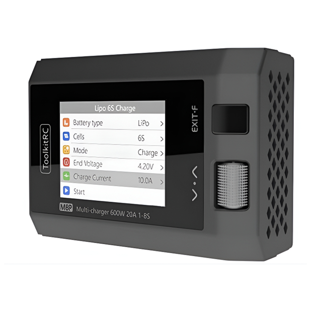 TookitRC M8P Ultra Power 600W20A Multi-Function Charger 1-8S Support for Lipo Battery Balance Discharger UAV Accessories