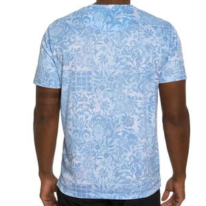Fabricación de fábrica personalizada último nuevo estilo sublimación camiseta transpirable ligera hombres sublimación camiseta en Stock - Product Image 2