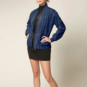 Blouson d'aviateur de différentes couleurs Blouson d'aviateur au design unique Blouson d'aviateur lavable pour femmes - Product Image 4