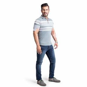 Fabricants professionnels de polos respirants pour hommes, nouveaux arrivages de polos pour hommes, vente en gros de polos pour hommes, polos personnalisés pour hommes - Product Image 2