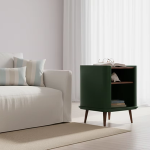 Mesa de acento hecha en Indonesia de diseño moderno de madera maciza de teca para muebles de sala de estar, muebles para el hogar - Product Image 1