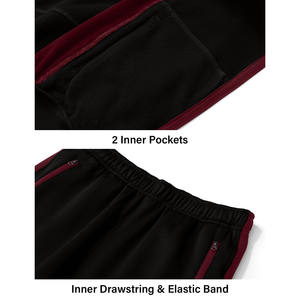 Ensemble de survêtement pour homme avec fermeture éclair et lavage à l'acide, 2 pièces, coupe-vent, logo personnalisé, ensembles de jogging, survêtements unisexes - Product Image 2