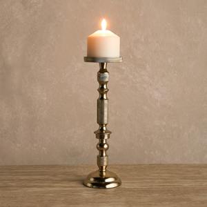 Candelabro de Metal Dorado, Elegante Centro de Mesa, Adorno Decorativo con Estilo, Decoración Romántica y Festiva para el Hogar - Product Image 1