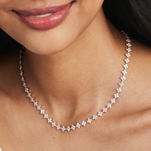 Cadena de tenis con corte de moissanita de 5 mm personalizada, estilo callejero llamativo, plata 925/chapado en oro de 10 quilates para amantes, oro amarillo, idea de regalo perfecta - Product Image 6