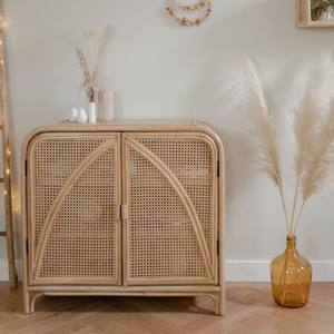 ตู้หวายสำหรับใส่รองเท้าชั้นวางรองเท้าทำจากธรรมชาติ - Product Image 2