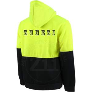 Chaqueta de Seguridad Impermeable con Luz LED ANSI Clase 1, de Algodón Bicolor Personalizable para Hombre, con Logotipo Personalizado - Product Image 4