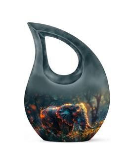 Elefante Metal Urna para Cenizas Mujeres Cremación Urnas para Cenizas Humanas Mini Urnas Adulto Hombre Pequeño para Cenizas Humanas Tamaño Personalizado - Product Image 1