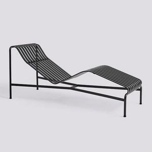Patio phòng chờ ghế đặt Chaise Sun Lounger băng ghế dự bị với bên khay bên bãi biển Bảng sắt - Product Image 2