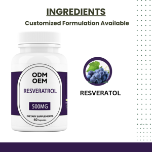 Resveratrol Puro en Polvo, Extracto Natural a Base de Plantas, Ingrediente de Materia Prima de Alta Calidad para Formulaciones de Uso Diario - Product Image 4