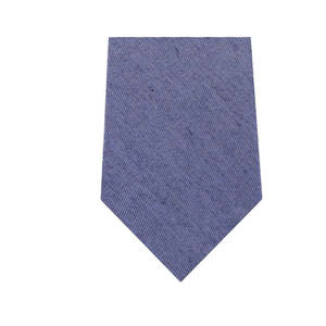 For Calvin Klein Men's Navy Denim Solid Slim <b>Tie</b> Regular Size Printed Style Cotton and <b>Polyester</b> Material Bow <b>Tie</b> Style - Product Image 3