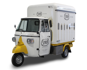 Triciclo Eléctrico para Comida, Carrito de Comida Móvil de Tres Ruedas, Resistente a la Oxidación, 5 Años de Garantía, para Café, Pizza, Tacos, Helados - Product Image 1