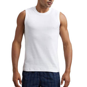 Débardeur en tricot pour homme 100% coton respirant, écologique, séchage rapide, style streetwear, confort quotidien, décontracté - Product Image 1