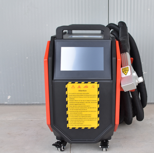 Máquina de Limpieza Láser de Alta Velocidad y Bajo Costo, 1500W 2000W, Cabezal Láser con Enfriamiento por Aire, Material de Acero Inoxidable - Product Image 1