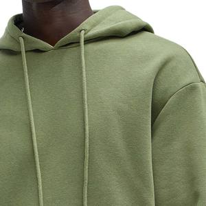 Unisex Solid Color Pullover <b>Hoodie</b> High Quality Loose Round Neck Sweatshirt for Print Pattern <b>men's</b> Daily Wear OEM Supply Winter - Product Image 3
