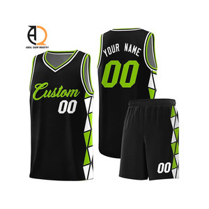 Ensemble de maillots de basket-ball réversibles personnalisés, respirants, à sublimation personnalisée, uniforme de basket-ball - Product Image 3