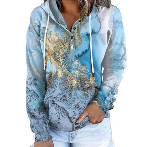 2025 Factory Wholesale Women's Winter Hooded <b>Sublimation</b> <b>Hoodies</b> with Custom Logo & Color Polyester/Cotton Fabric - Product Image 1
