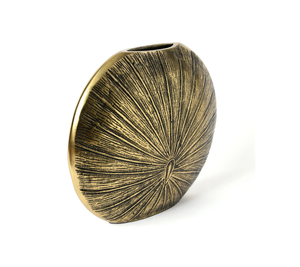 Custom Silver Finished <b>Table</b> Top Decoration Metal Flower <b>Vase</b> Handmade Design Brass Metal Flower <b>Vase</b> Wholesale Manufacturer - Product Image 1
