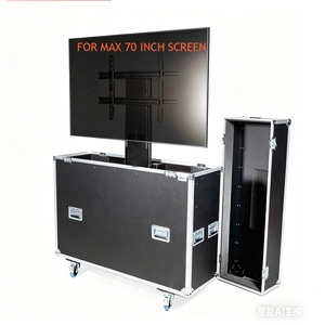 Soporte de TV Eléctrico con Elevación Oculta, <span class=keywords><strong>Mueble</strong></span> para TV con Elevación Motorizada, Control Remoto, Altura Ajustable, para TV de 32 a 70 Pulgadas <span class=keywords><strong>Debajo</strong></span> de la Cama - Product Image 3