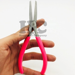 Plier Hair <b>Extension</b> Plier Stainless Steel Pliers <b>Micro</b> Nano Ring Hair <b>Extensions</b> Opener Removal Tool Hair Loop Styling Tool - Product Image 4