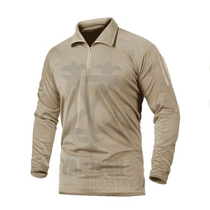Camisas de Manga Larga para Hombre, Diseño Nuevo 2023, Logotipo Personalizado, Color Sólido, 220 Gramos, Poliéster/Algodón, Antiencogimiento, Transpirable, Venta al por Mayor - Product Image 2