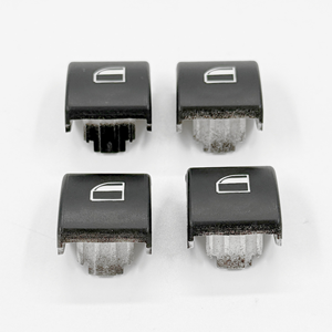 61316902175 Cubierta de Botón de Interruptor de Ventana, 4 Piezas, Negra, para BMW Serie 3 E46 E90 X5 E53 X3 E83 - Product Image 6