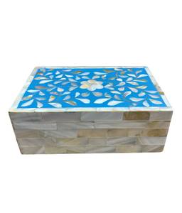 Superbe boîte à bijoux en nacre avec de beaux motifs pour les coffrets de cadeaux cosmétiques en gros - Product Image 4