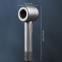 Sèche-cheveux ionique professionnel 110000 tr/min BLDC à ions négatifs, séchage rapide, diffuseur BG, styler, instructions en français
