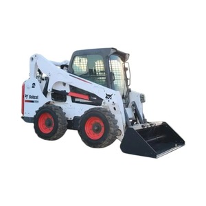 Ventas directas de fábrica 2017 BOBCAAT S750 Maquinaria de construcción usada Cargador de ruedas de ingeniería Cargador de dirección deslizante - Product Image 1