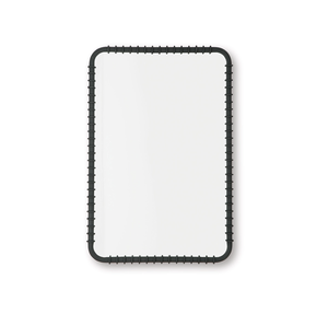 Miroir mural contemporain en métal avec cadre artistique pour les maisons élégantes Miroir mural en métal d'art pour la décoration intérieure moderne - Product Image 2