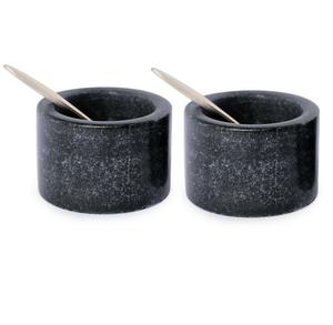 Nouveau bol à poivre en marbre élégant, fabriqué à la main pour ustensiles de cuisine, vaisselle pour la maison, décor de table, bol à sel en marbre - Product Image 6