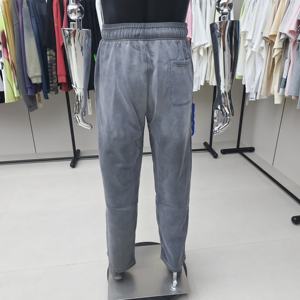 Acid Wash Vintage <b>Oversize</b> <b>Sweatpants</b> Custom Logo Design Heavyweight Cotton Casual Streetwear Straight Pants - Product Image 4