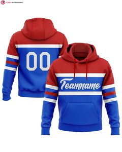 Sweat-shirt de sport 100% coton cousu sur mesure Sweat-shirt à capuche d'hiver noir or-ligne rouge Logo avant teint uni motif solide - Product Image 4