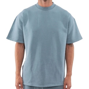 Latest High <b>Men</b> 100 Cotton Plain Oversized <b>T</b> <b>Shirt</b> Printing Custom With Your Brand Logo High Quality Light Weight - Product Image 5