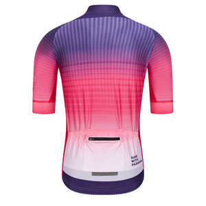 Jersey de Ciclismo para Hombre de Secado Rápido, Antibacterial, Tela SMART, Personalizado al por Mayor, Estampado en Dos Tonos, Mangas Cortas, Transpirable, OEM para Equipos - Product Image 4