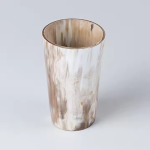 ฮอร์นแก้วสำหรับดื่มไวกิ้งทำโลโก้ตามสั่งแบบแฮนด์เมดแก้วฮอร์นแก้วเปล่าพิมพ์ซับลิเมชัน DIY ด้วยงานฝีมือสุดหรู - Product Image 6